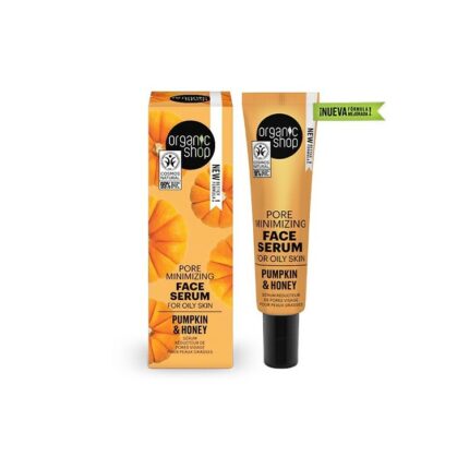 SÉRUM VISAGE MINIMISANT LES PORES PEAU GRASSE - Organic Shop, 30ml