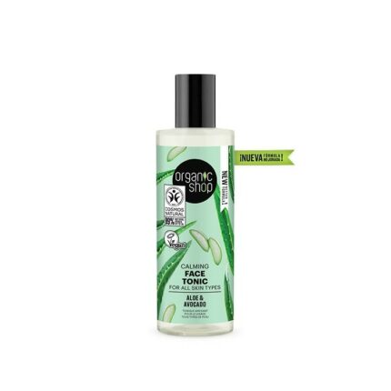 TONIQUE APAISANT POUR LE VISAGE - ALOE ET AVOCAT - Organic Shop, 150ml