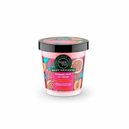 SOIN NETTOYANT EFFET PEELING AUX FRUITS D'ÉTÉ - Organic Shop, 450ml